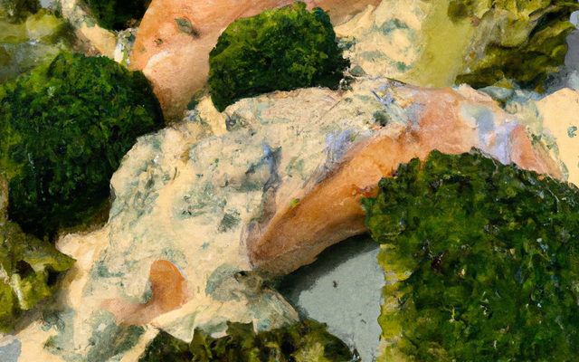 Poulet au brocoli gorgonzola