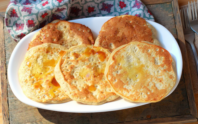 Pancakes sans gluten avec seulement 3 ingrédients