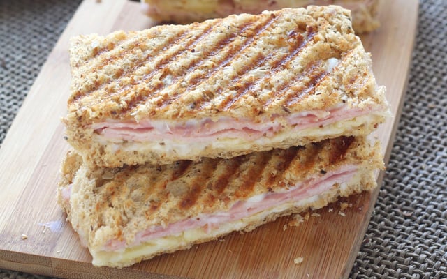 Croque monsieur maison à la poêle