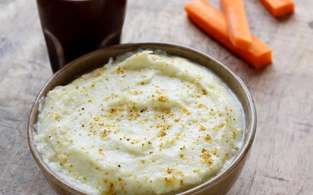 Dip poireaux chèvre et curry