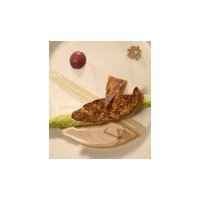 Foie gras de canard poêlé en choucroute imaginaire, assaisonné au sel de lard Alsacien