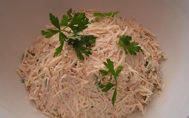Rillettes au thon et céleri rave