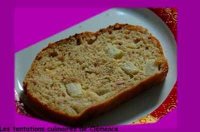 Cake artichauts, thon et citron confit