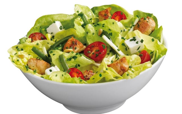 Salade gourmande classique