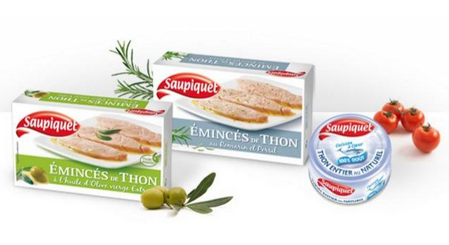 Petites bouchées de thon en gaspacho