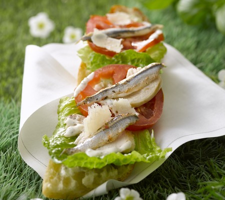 Tartine "César Salade"
