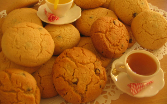 Cookies dorés au chocolat