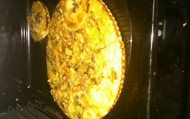 Quiche aux carottes et courgettes, au fromage à la crème Elle & Vire