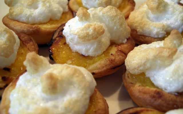 Mini-tartelettes au citron meringuées