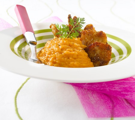 Picatta de poulet au citron vert et patates douces