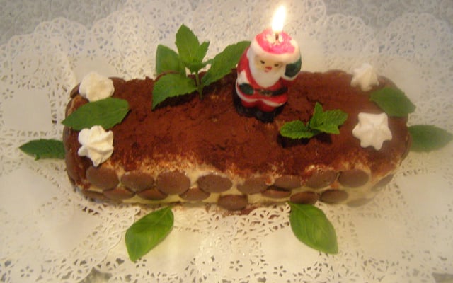 La bûche, le goût et le parfum des fêtes