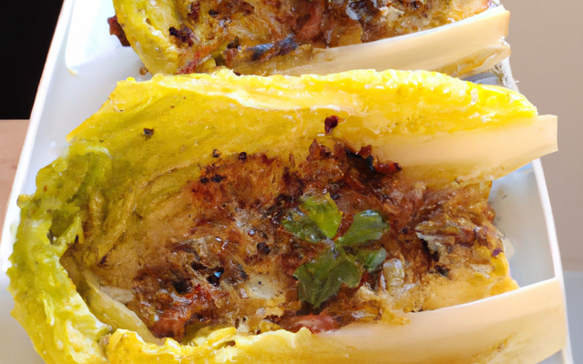 Parmentier renversé aux endives