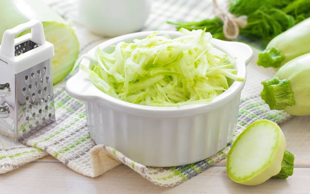 Salade de courgettes simple