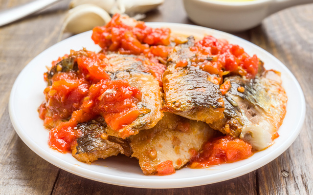 Sardines fraîches à la tomate
