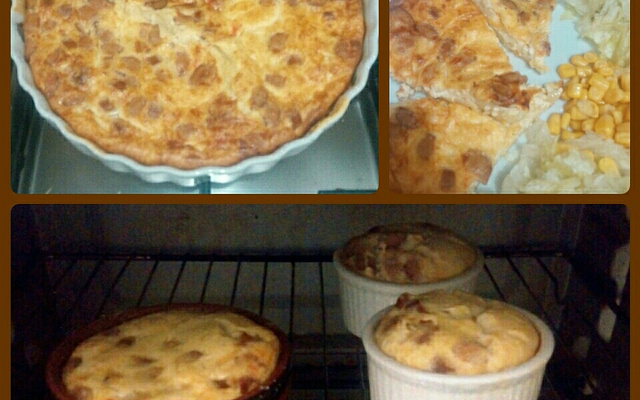 Quiche lorraine sans pâte rapide