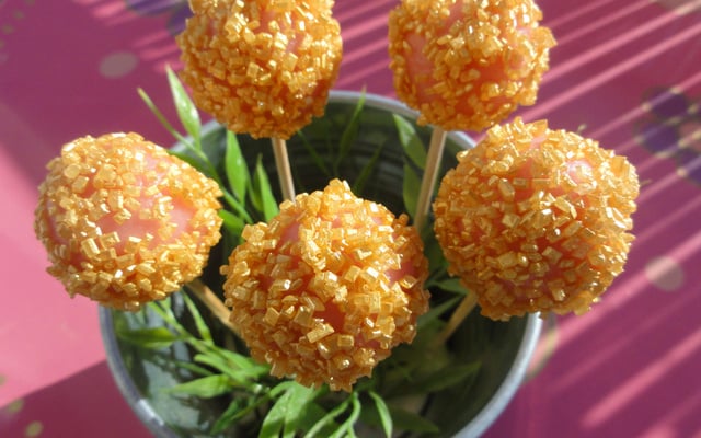 Pop cakes en or... so chic !