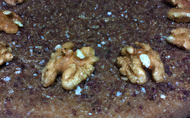 Gâteau à la poudre de noix
