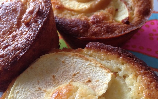 Moelleux aux pommes et ricotta