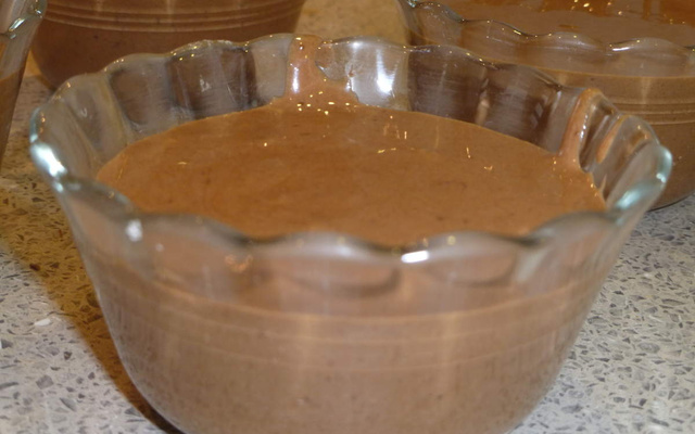 Mousse au chocolat fondant