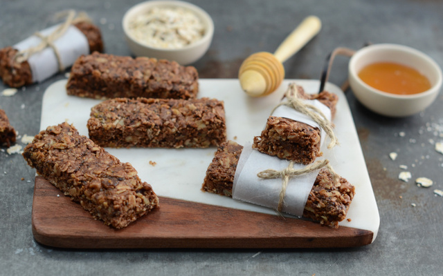 Barre de quinoa au chocolat