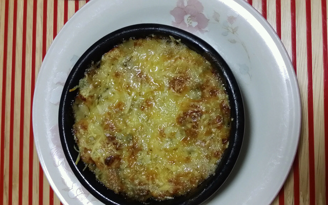 Coquilles Saint-Jacques gratinées aux champignons