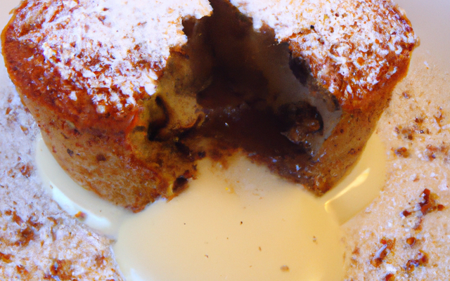 Crumble fondant au chocolat blanc