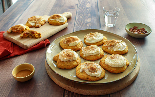 Cookies façon carrot cake