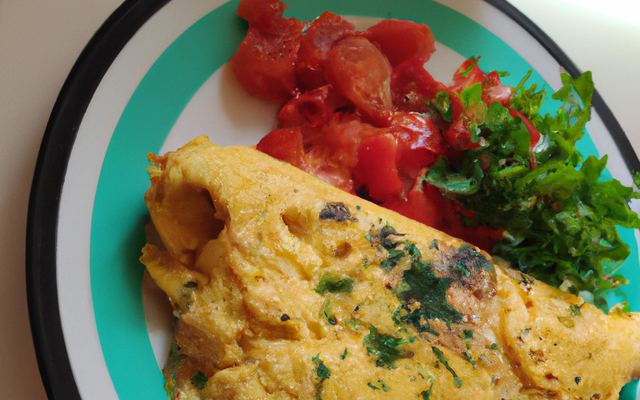 Omelette provencale