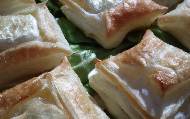 Feuillets au camembert