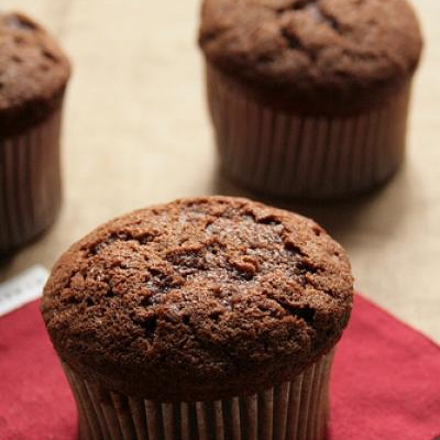 Muffins au chocolat et ses pépites
