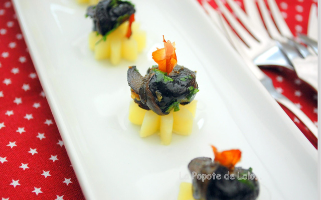 Bouchées apéritives Pincesse Amandine ®-escargots