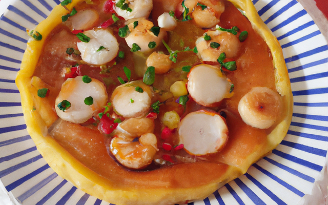 Pastilla aux fruits de mer