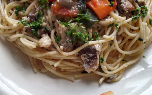 Crevettes sautées au basilic thaï