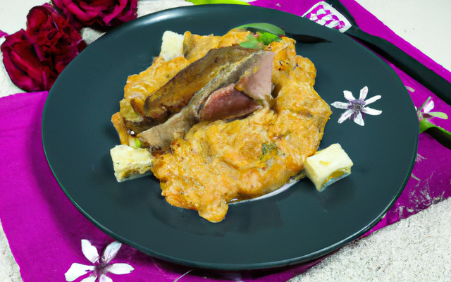 Risotto de gratounade de canard confit