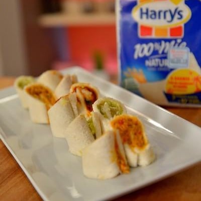 Petits roulés saveur océane