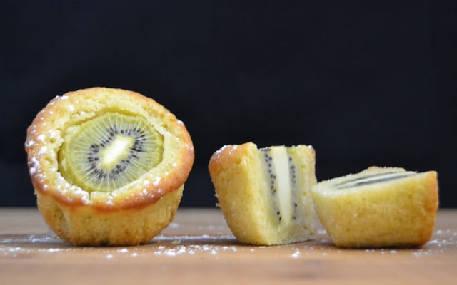 Muffins aux kiwis