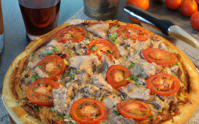 Pizza au thon maison