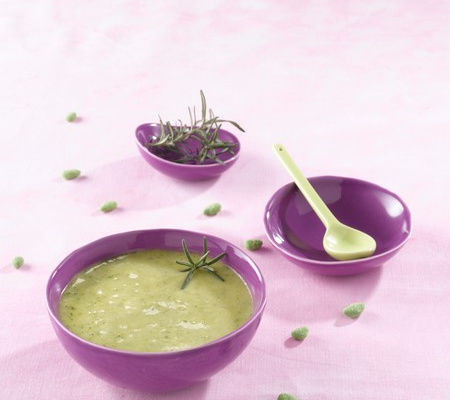 Velouté de courgettes savoureux