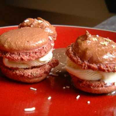 Macarons liégeois glacé