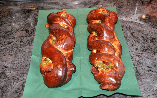 Brioche sucrée salée