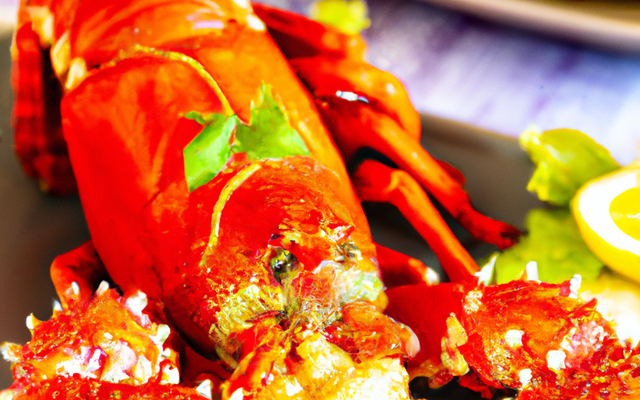 Langouste à l'armoricaine