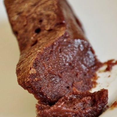 Fondant crème de marrons et chocolat, sans farine