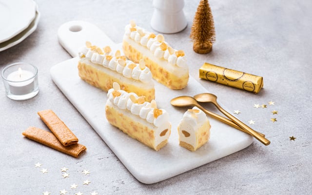 Bûchettes vanille caramel chocolat blanc Crêpes Dentelle Gavottes®