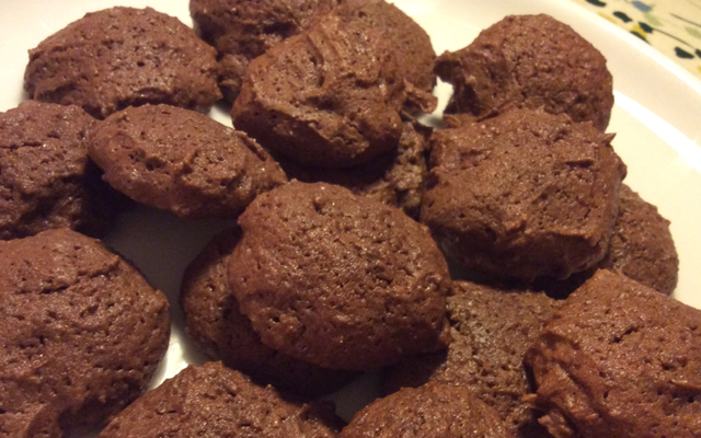 Biscuit brownies-cookies