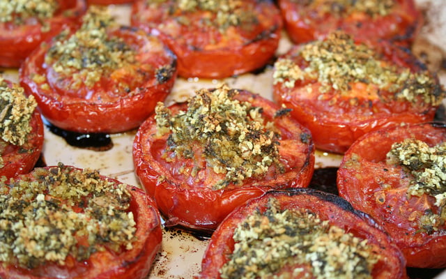 Tomates à la provençale au barbecue
