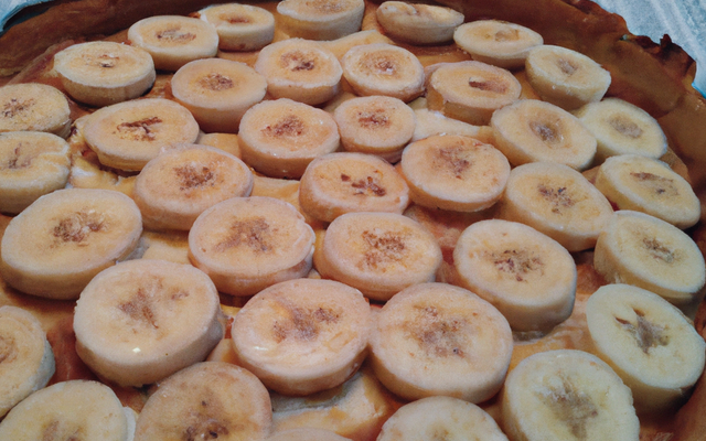 Tarte à la banane classique