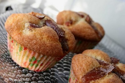 Muffins aux dattes et huile d'argan