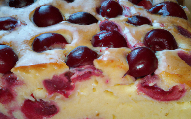 Gâteau aux cerises facile et rapide