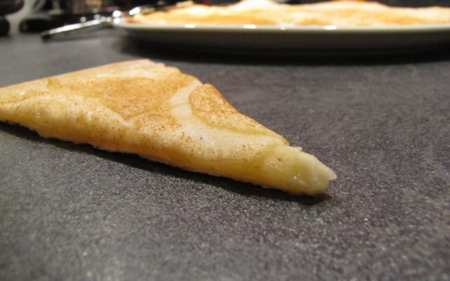 Flammekueche aux pommes