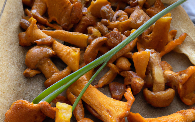 Girolles à la ciboulette